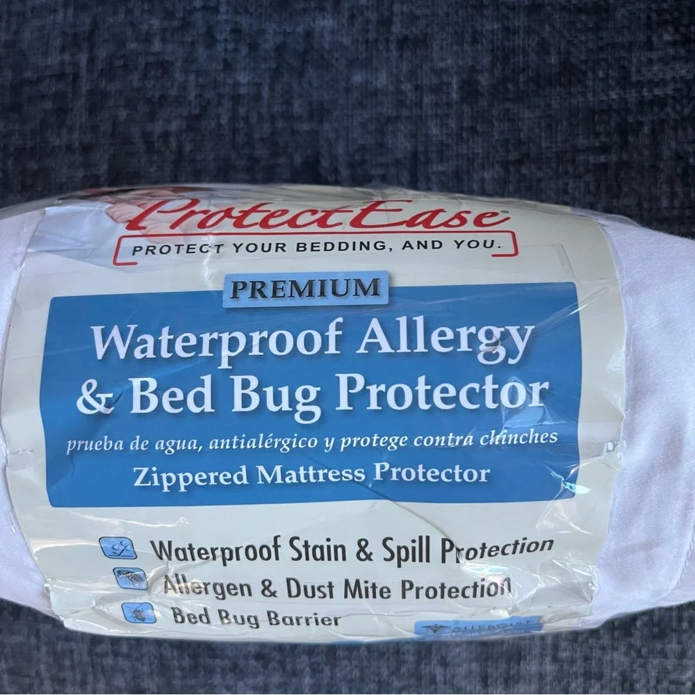 ProtectEase Waterproof Dust Mite and Bed Bug Mattress Protector- King